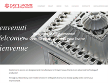 Tablet Screenshot of castelmonte.com